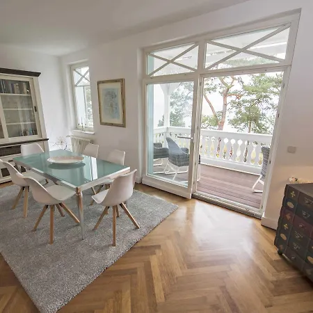 Strandburg In - Wg 10 Mit Balkon Und Meerblick ヴィラ ビンツ