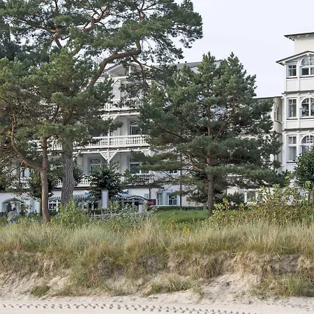 Вилла Strandburg In - Wg 10 Mit Balkon Und Meerblick Остзебад Бинц